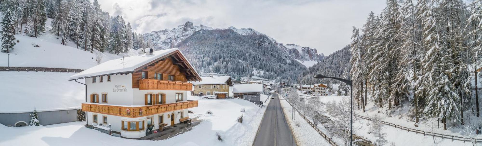 Garni La Grambla Hotell Selva di Val Gardena Eksteriør bilde