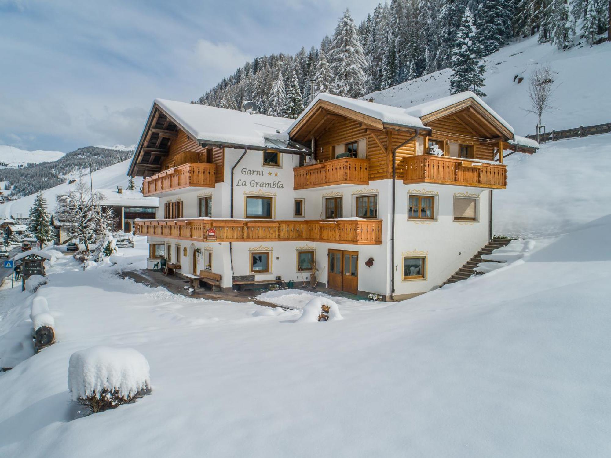 Garni La Grambla Hotell Selva di Val Gardena Eksteriør bilde